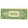 Image 2 : $1 VG+ Star Note Silver Certificate