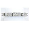 Image 1 : 5.00 ctw Diamond Bracelet - 14KT White Gold