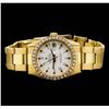 Image 1 : Rolex Midsize DateJust 18KT Yellow Gold 0.76 ctw Diamond Watch