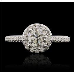 14KT White Gold 1.43 ctw Diamond Ring