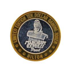 Limited Edition $10 Las Vegas .999 Silver Gaming Token