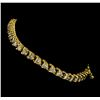 Image 2 : 4.70 ctw Diamond Tennis Bracelet - 14KT Yellow Gold
