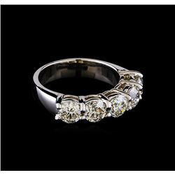 2.55 ctw Diamond Ring - 14KT White Gold