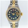 Image 1 : Rolex Two-Tone Tahitian MOP VVS Diamond Dial DateJust Ladies Watch