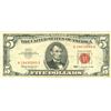 Image 1 : 1963 $5 VG/XF Red Seal Note