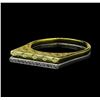 Image 1 : CZ Ring - Gold Plated