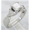 Image 8 : 1.24 ctw Diamond Ring - Platinum