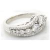 Image 9 : 0.89 ctw Diamond Ring - 14KT White Gold