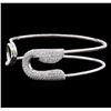 Image 2 : 2.08 ctw Diamond Bracelet - 14KT White Gold