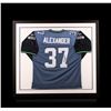 Image 1 : Shaun Alexander Framed Autographed Jersey