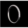 Image 4 : 0.30 ctw Diamond Ring - 18KT White Gold