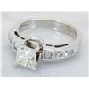 Image 9 : 1.17 ctw Diamond Ring - 14KT White Gold