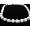 Image 3 : 3.60 ctw Diamond and Pearl Necklace - 14KT White Gold