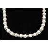 Image 6 : 3.60 ctw Diamond and Pearl Necklace - 14KT White Gold