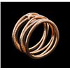 Image 3 : 0.19 ctw Diamond Ring - 14KT Rose Gold