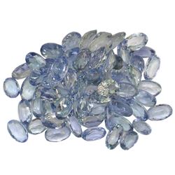 15.3 ctw Oval Mixed Tanzanite Parcel