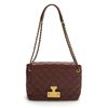 Image 1 : Marc Jacobs Large Single Chestnut Baroque Leather Bag