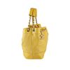 Image 2 : Chanel Yellow Leather Drawstring Bag