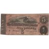 Image 1 : 1864 $5 Confederate States of America Bank Note