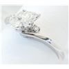 Image 9 : 0.58 ctw Diamond Ring - 14KT White Gold