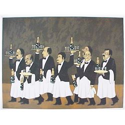 Flower Bottle Brigade by Guy Buffet