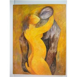Beauty and the Beast by Arbe 48x36" Original