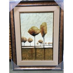 "Out Of The Woods" by Raya Original Oil and Copper Foil on Panel Framed