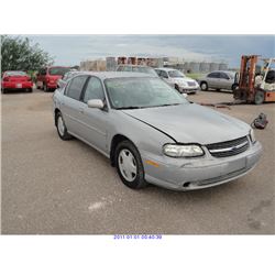 2000 - CHEVROLET MALIBU // TEXAS REGISTRATION ONLY
