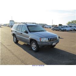 2000 - JEEP GRAND CHEROKEE // TEXAS REGISTRATION ONLY