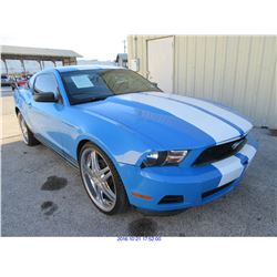 2011 - FORD MUSTANG// REBUILT SALVAGE