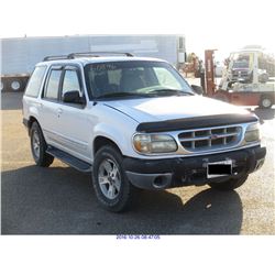 1999 - FORD EXPLORER // REBUILT SALVAGE // TEXAS REGISTRATION ONLY