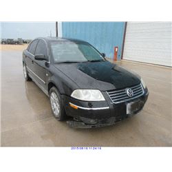 2001 - VOLKSWAGEN PASSAT