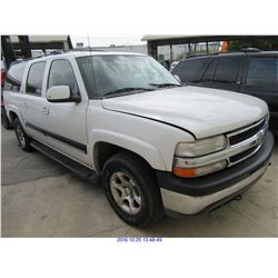 2001 - CHEVROLET SUBURBAN