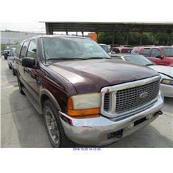 2001 - FORD EXCURSION