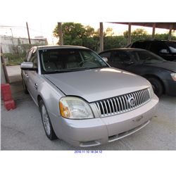 2007 - MERCURY MONTEGO// TITLE DELAY
