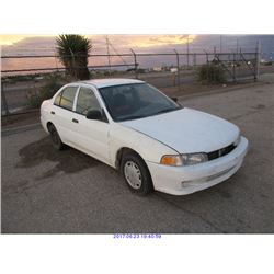 1999 - MITSUBISHI MIRAGE//PARTS ONLY