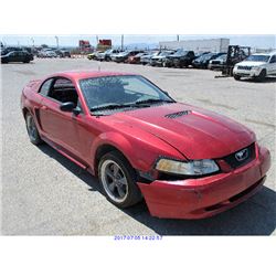 1999 - FORD MUSTANG//PARTS ONLY