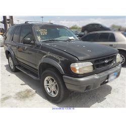 2000 - FORD EXPLORER//REBUILT SALVAGE