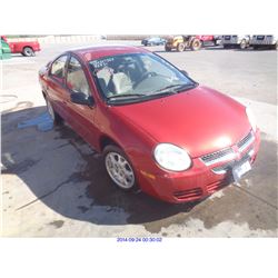 2004 - DODGE NEON