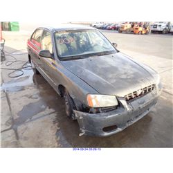 2002 - HYUNDAI ACCENT // RESTORED SALVAGE