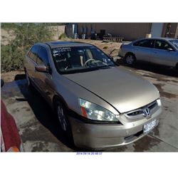 2004 - HONDA ACCORD