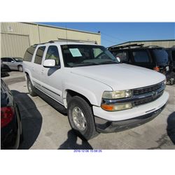 2002 - CHEVROLET SUBURBAN