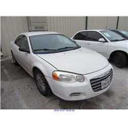 2006 - CHRYSLER SEBRING (TITLE DELAY)