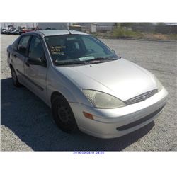 2001 - FORD FOCUS / SALVAGE
