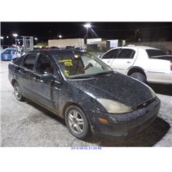 2003 - FORD FOCUS / REBUILT SALVAGE