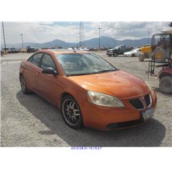 2005 - PONTIAC G6