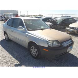 2003 - HYUNDAI ACCENT