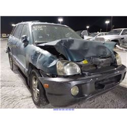 2003 - HYUNDAI SANTA FE / REBUILT SALVAGE