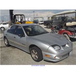 2001 - PONTIAC SUNFIRE