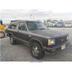 1987 - CHEVROLET S10 BLAZER